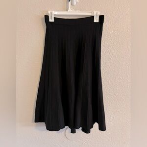 Malibu Black A-Line Skirt